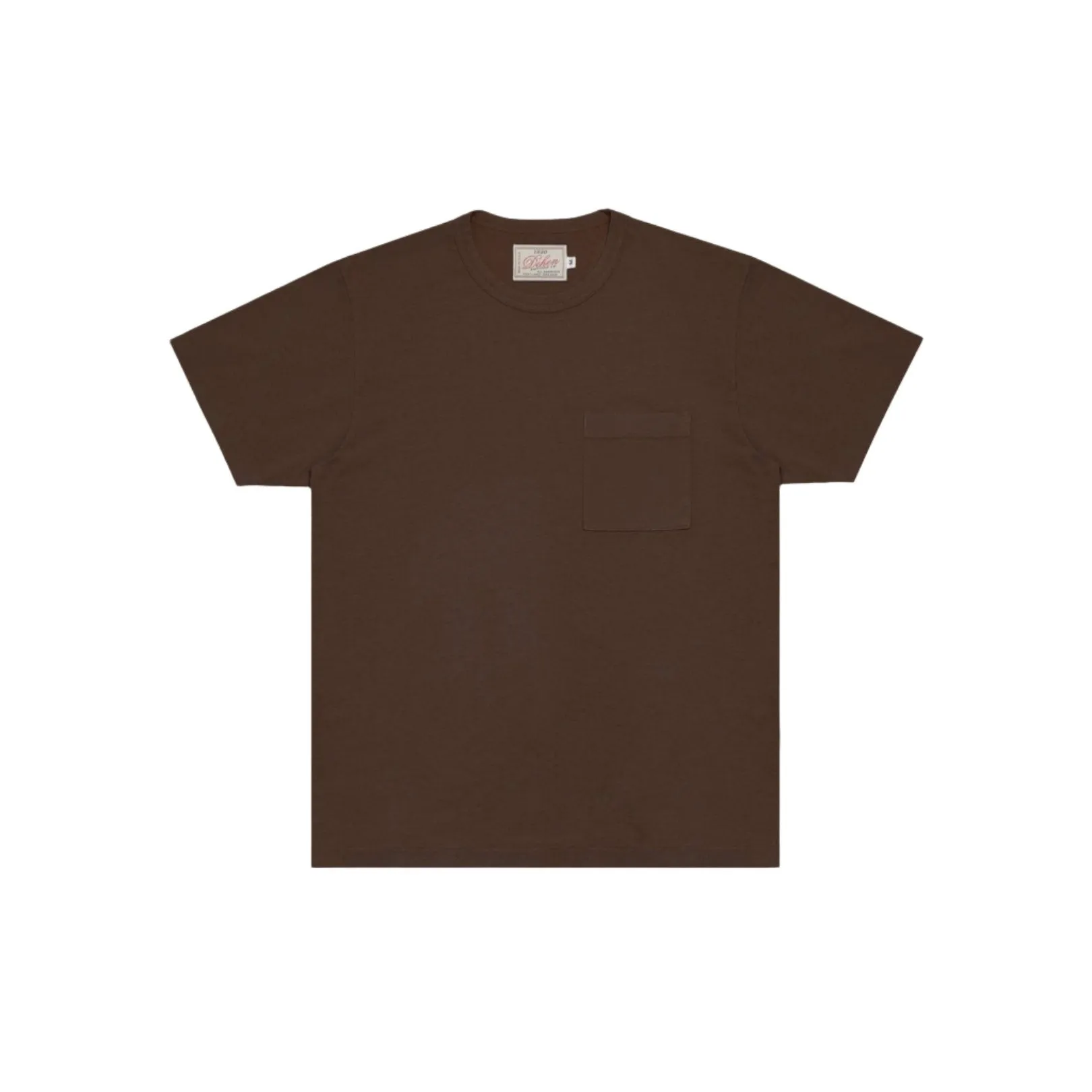 Heavy Duty Pocket Tee Brown sold by Brooklyn Clothing Co.