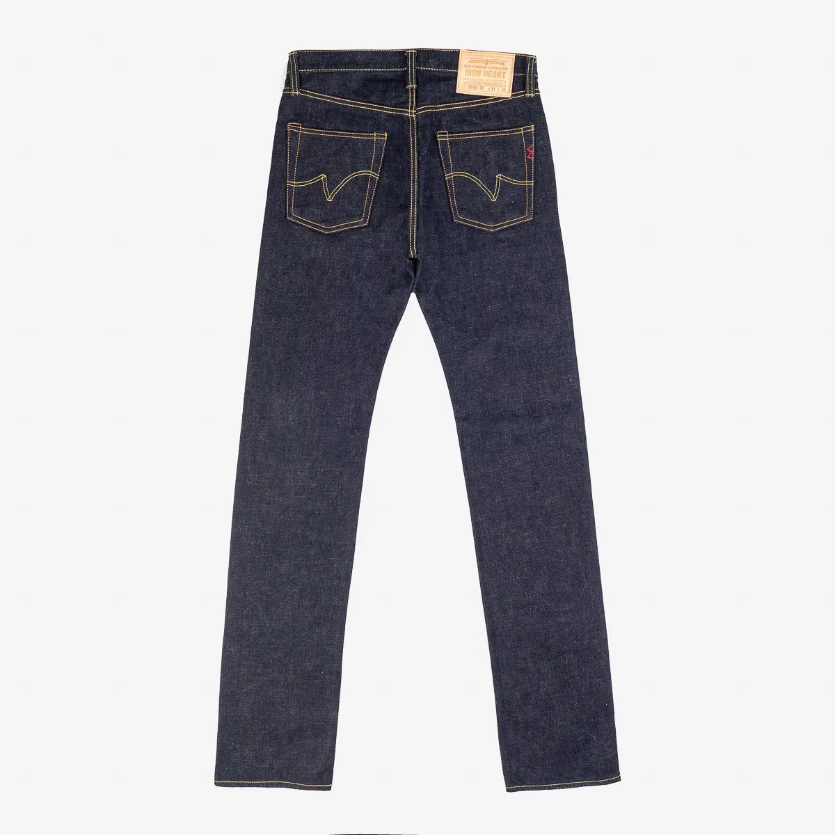 IH-666S-18 18oz Vintage Selvedge Denim Slim Straight Indigo sold by Brooklyn Clothing Co. product image thumbnail 2