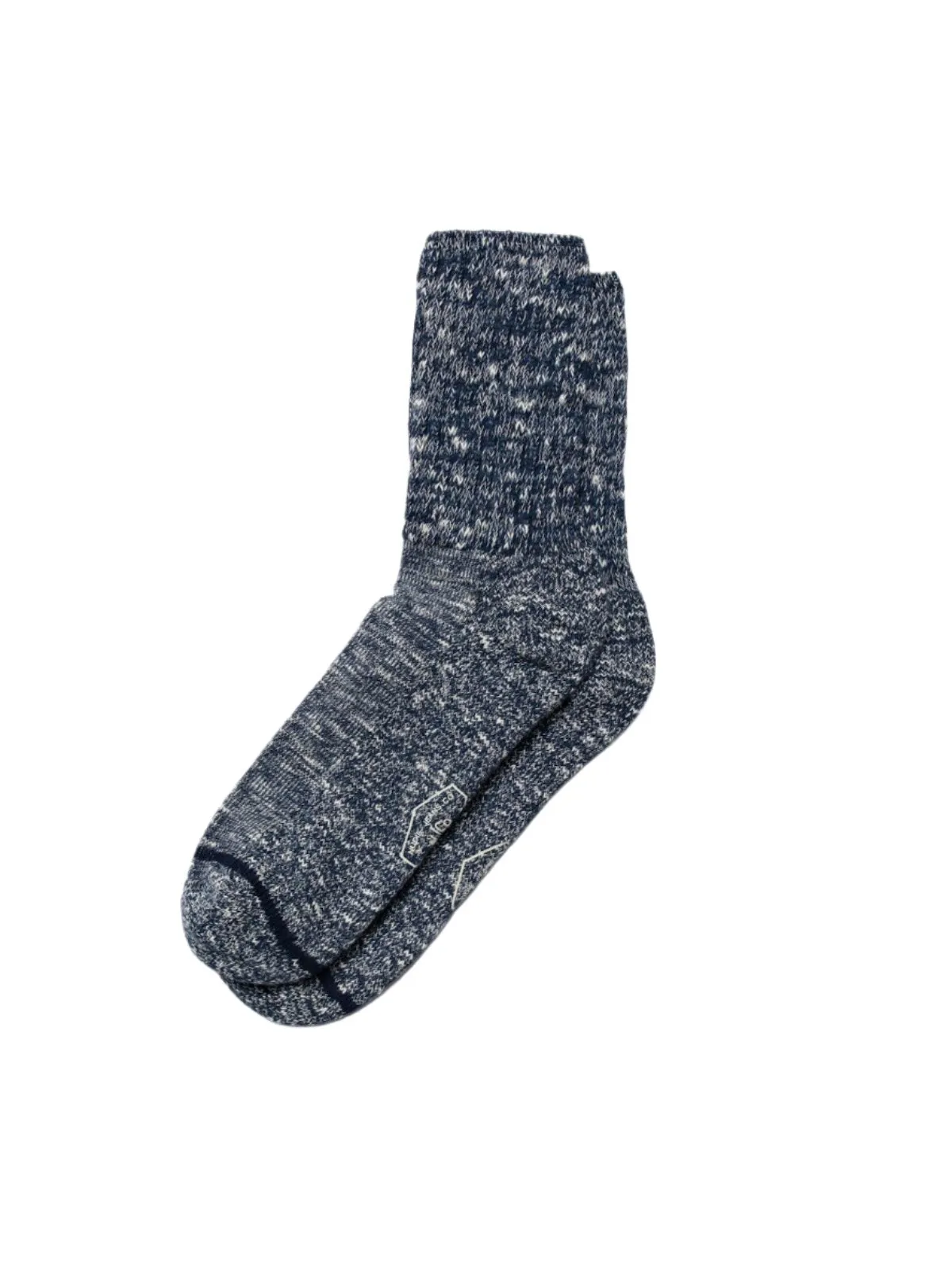 Slub Sport Socks Blue Melange sold by Brooklyn Clothing Co.