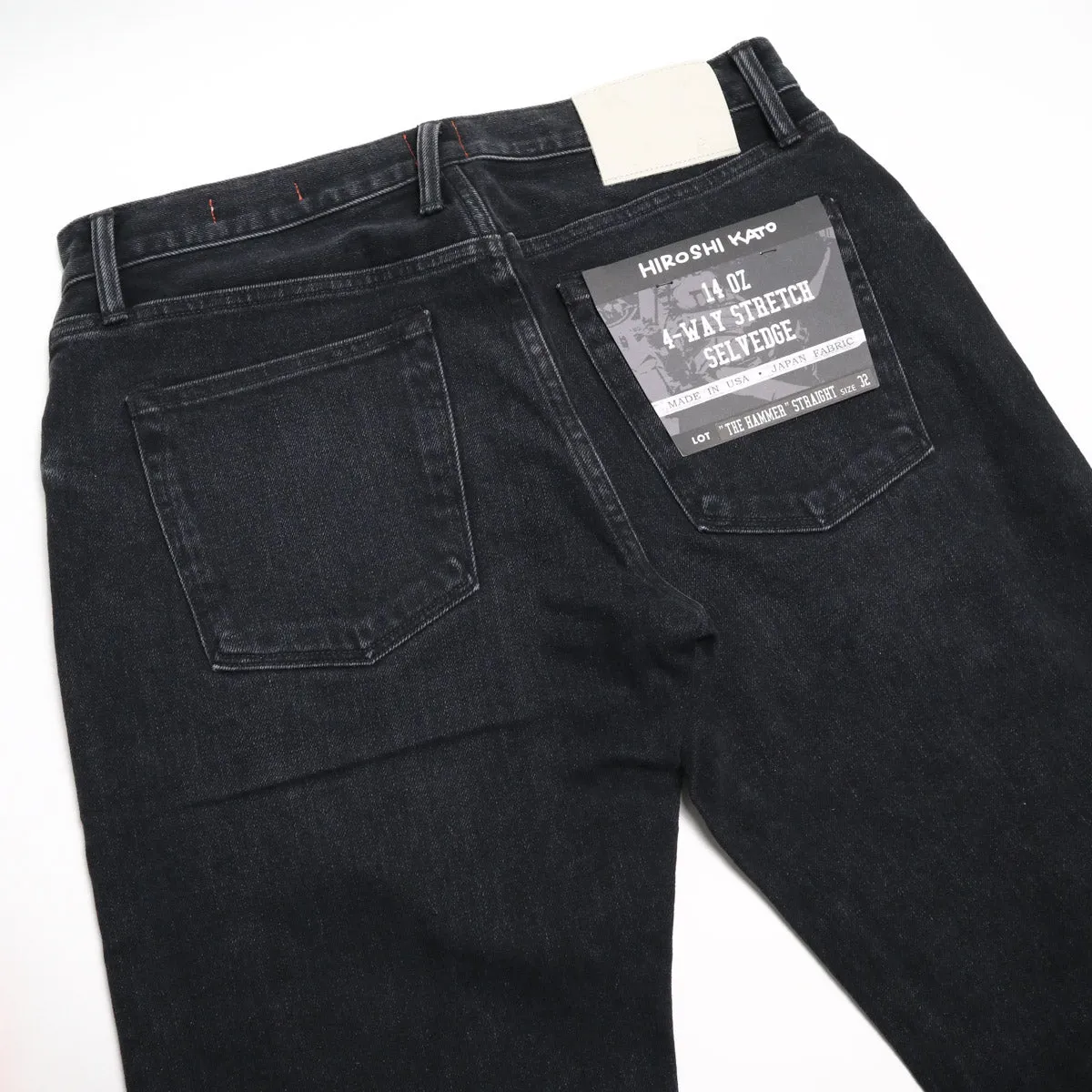 The Hammer Straight 14oz Krist Selvedge Denim sold by Brooklyn Clothing Co. product image thumbnail 5