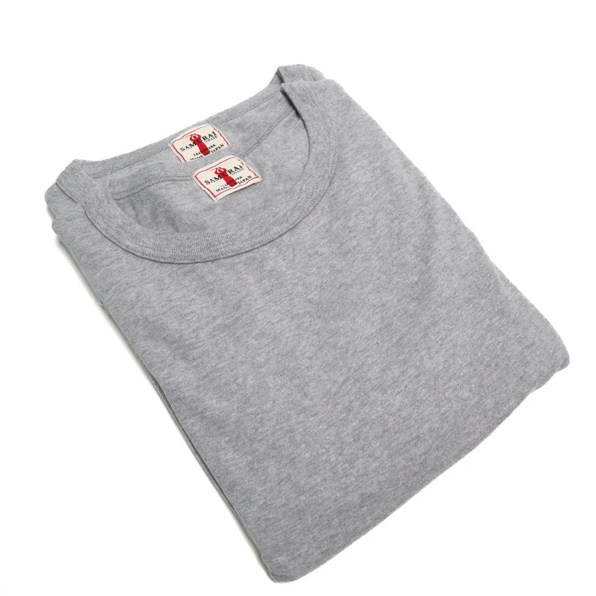SJ2PST-CREW 2 Pack Loopwheel Tee Grey sold by Brooklyn Clothing Co.