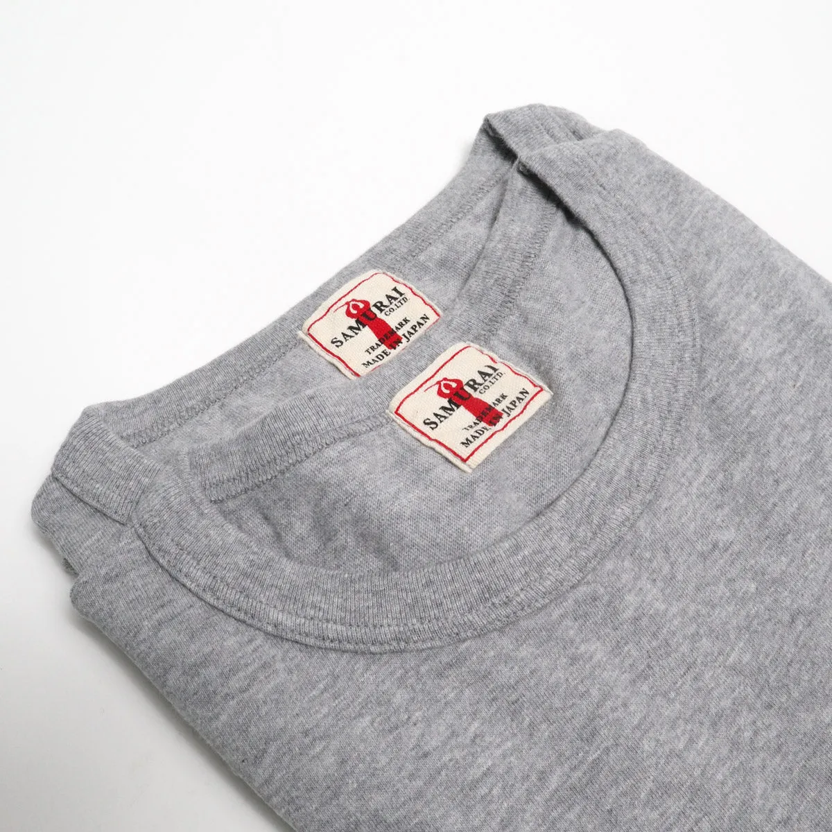 SJ2PST-CREW 2 Pack Loopwheel Tee Grey sold by Brooklyn Clothing Co. product image thumbnail 2