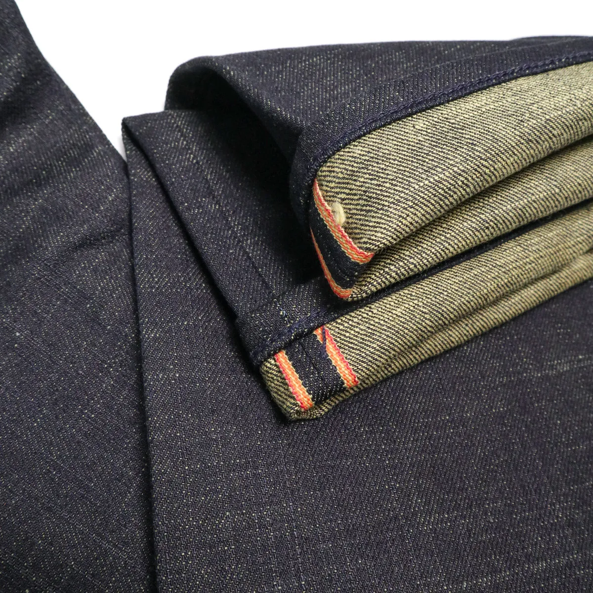 The Pen Etched 13oz Green Tea Raw Selvedge Denim sold by Brooklyn Clothing Co. product image thumbnail 3