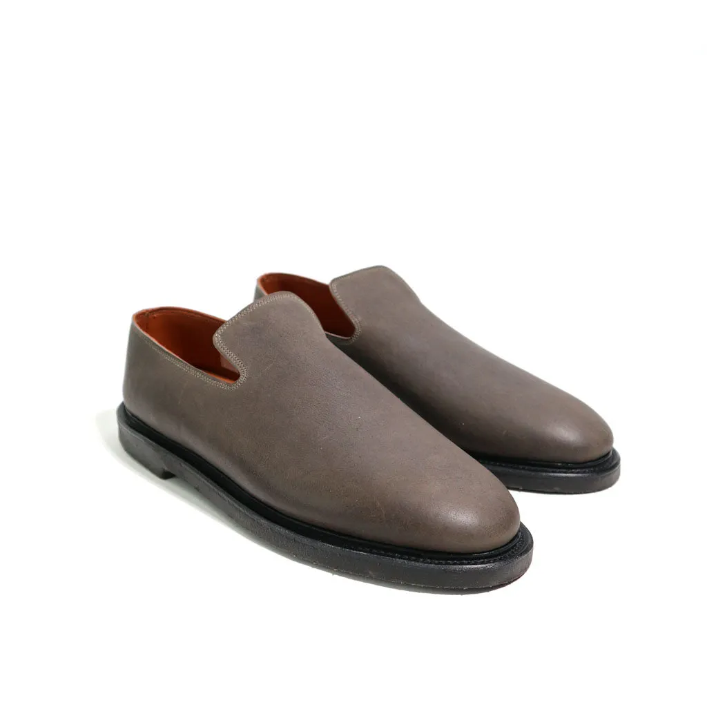 Slipper Maryam Asfalto Washed Kangaroo sold by Brooklyn Clothing Co.