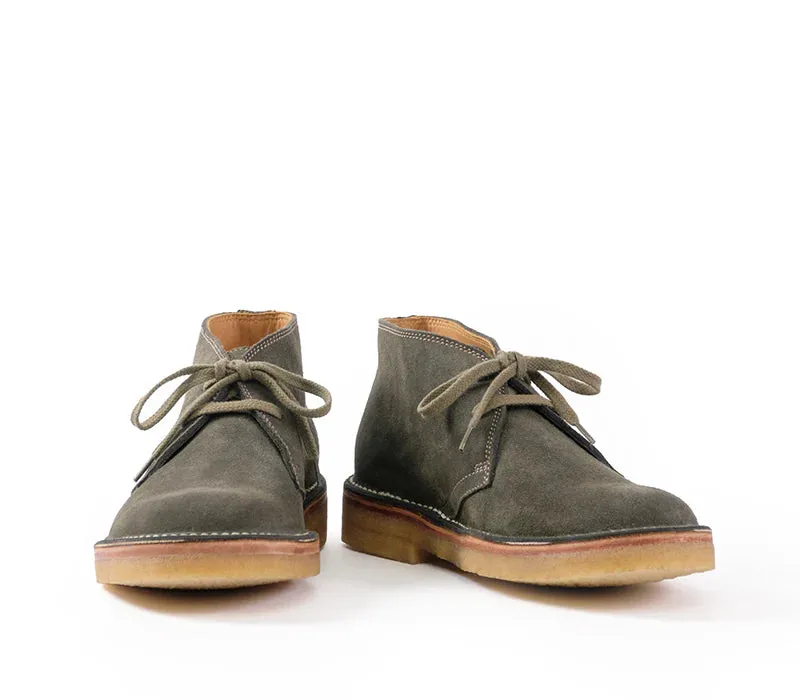 LK-019 Military Desert Boot Japanese Suede Olive sold by Brooklyn Clothing Co. product image thumbnail 2
