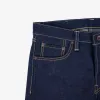 IH-666S-UHR 21/23oz Ultra Heavy Raw Selvedge Denim Slim Straight Indigo sold by Brooklyn Clothing Co.