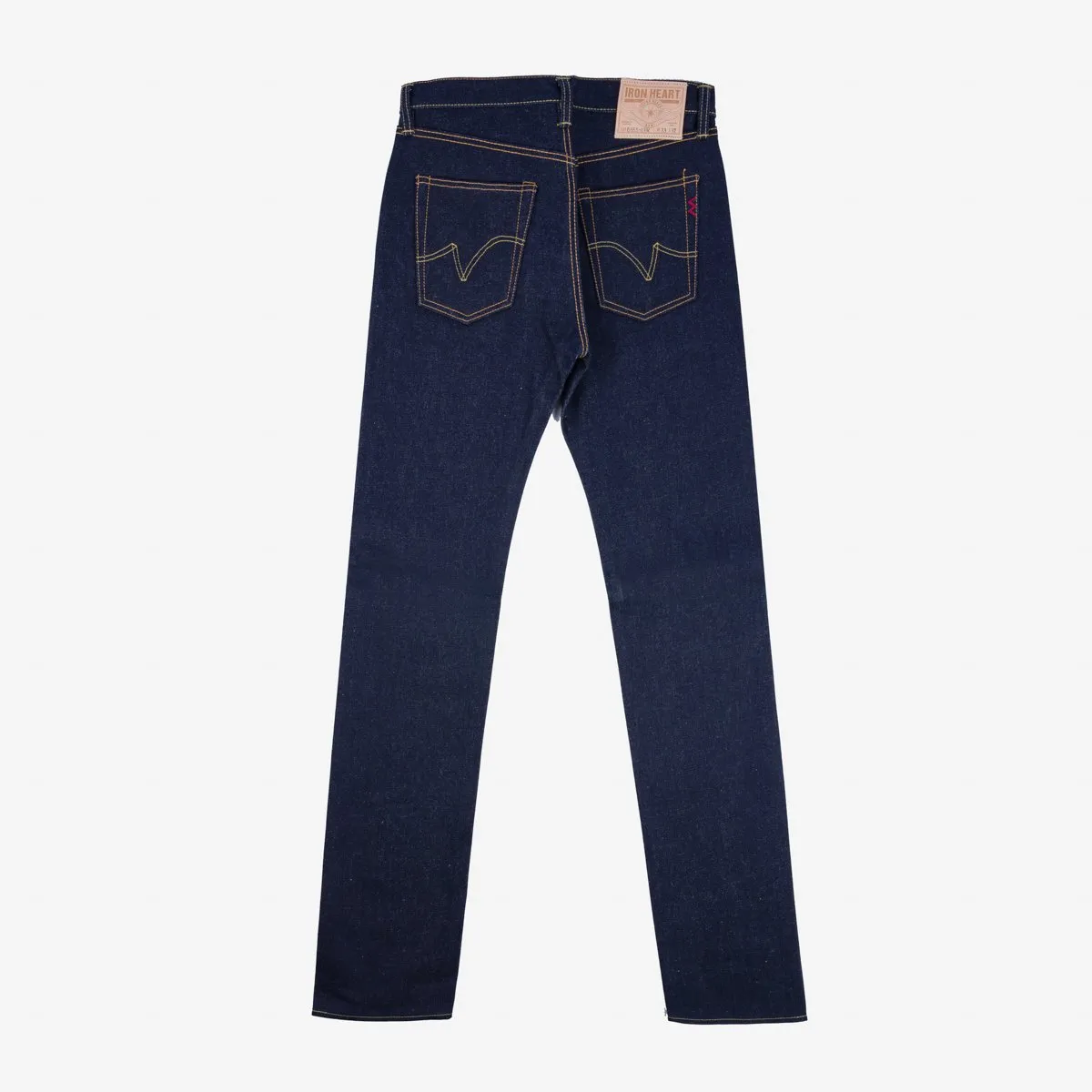 IH-666S-UHR 21/23oz Ultra Heavy Raw Selvedge Denim Slim Straight Indigo sold by Brooklyn Clothing Co. product image thumbnail 2