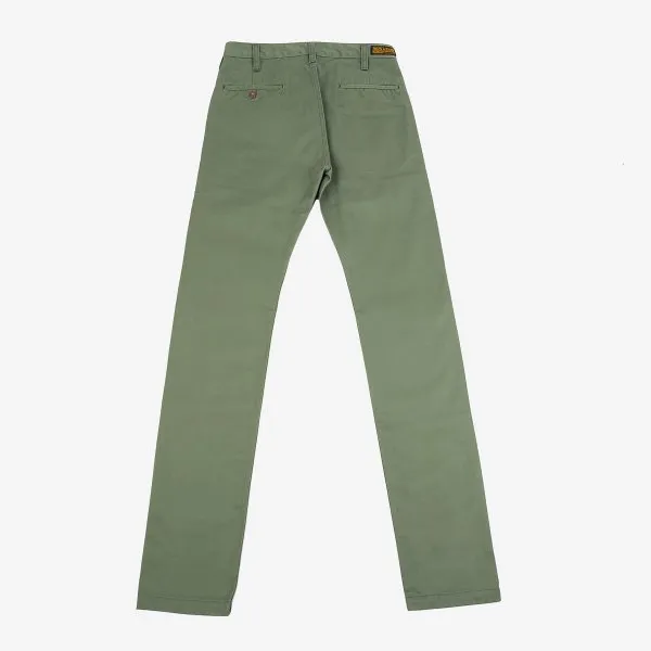 IH-721-OLV 9oz Mercerised Cotton Chino Olive sold by Brooklyn Clothing Co. product image thumbnail 2