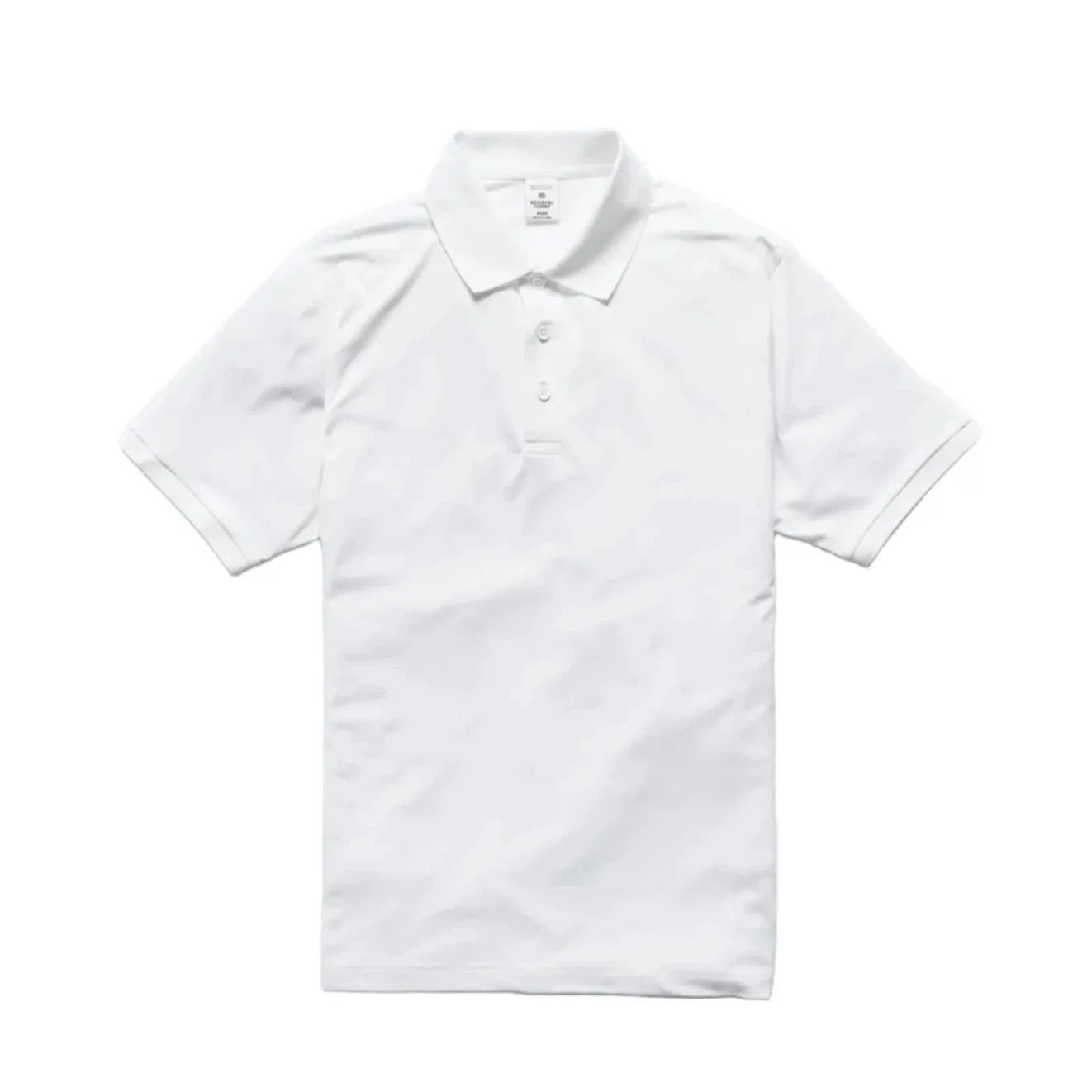 Tech Pique Playoff Polo White sold by Brooklyn Clothing Co.
