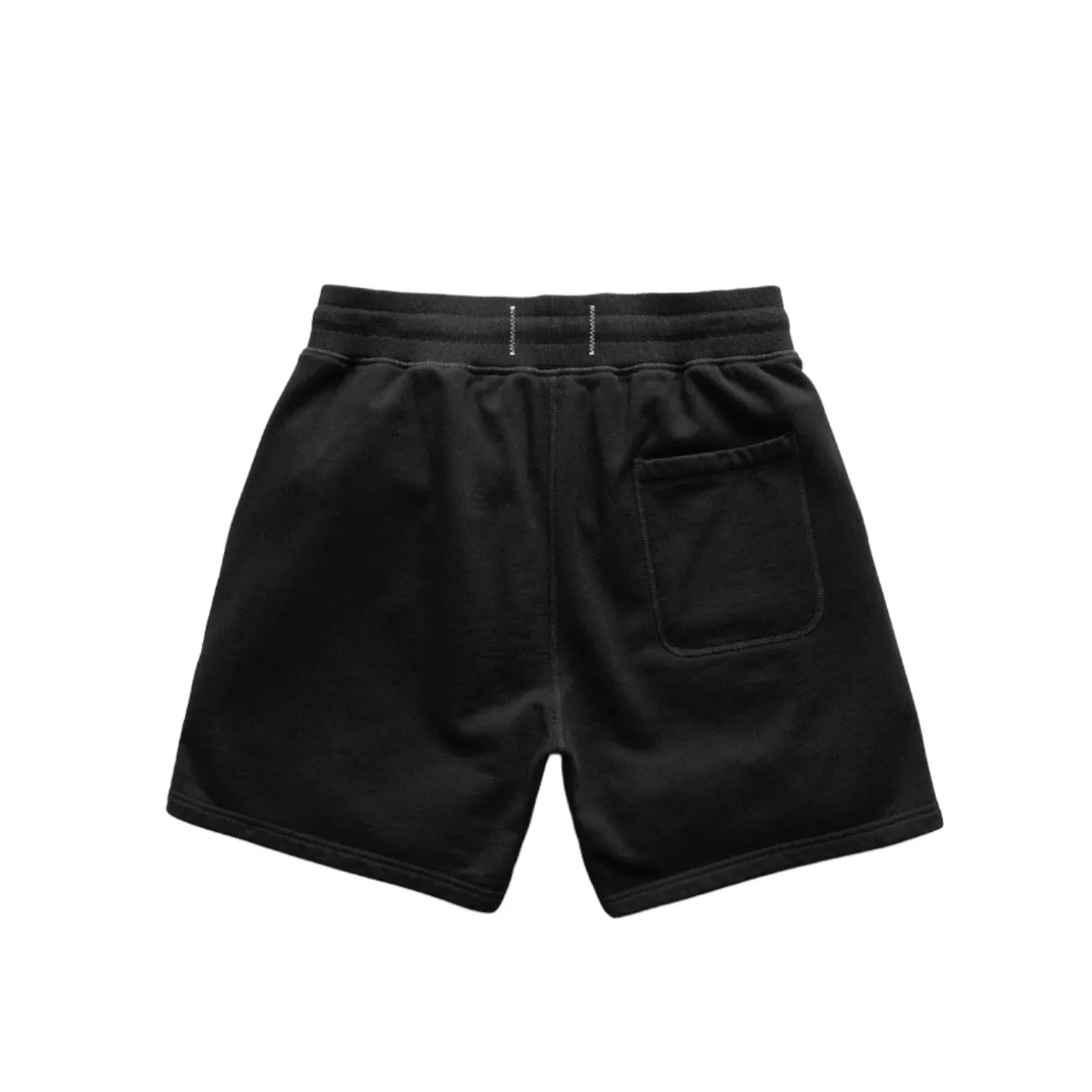 Midweight Terry 6" Short Black sold by Brooklyn Clothing Co. product image thumbnail 2