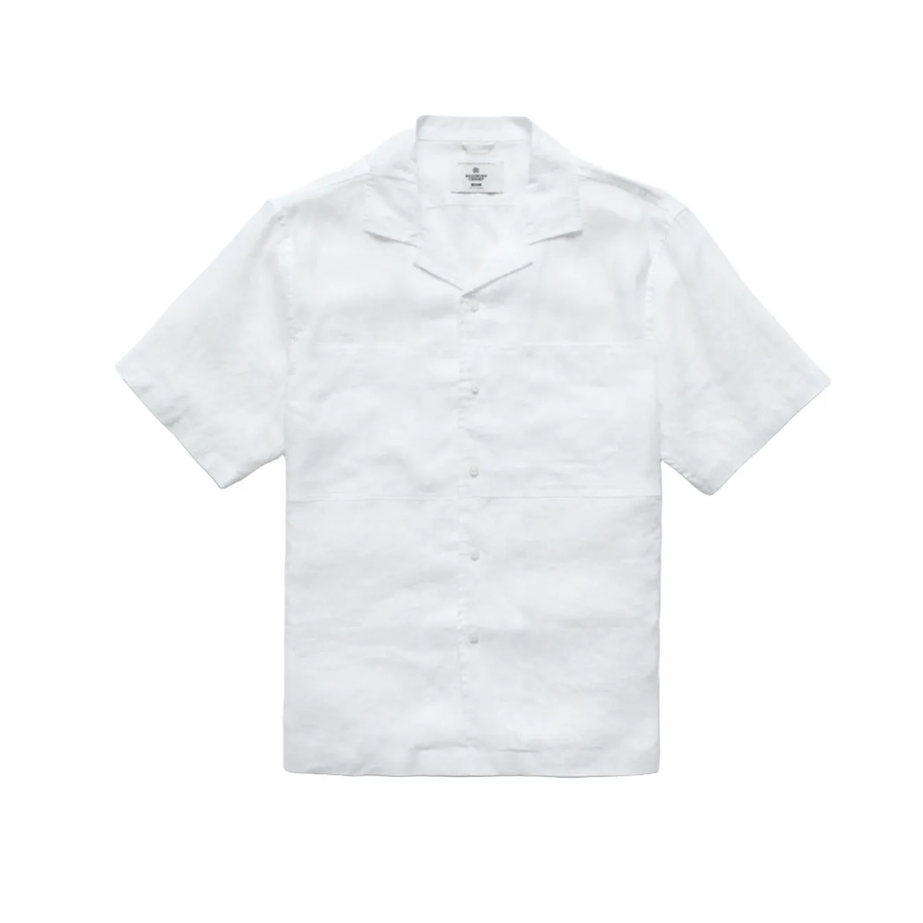 Linen Spectator Shirt White sold by Brooklyn Clothing Co.