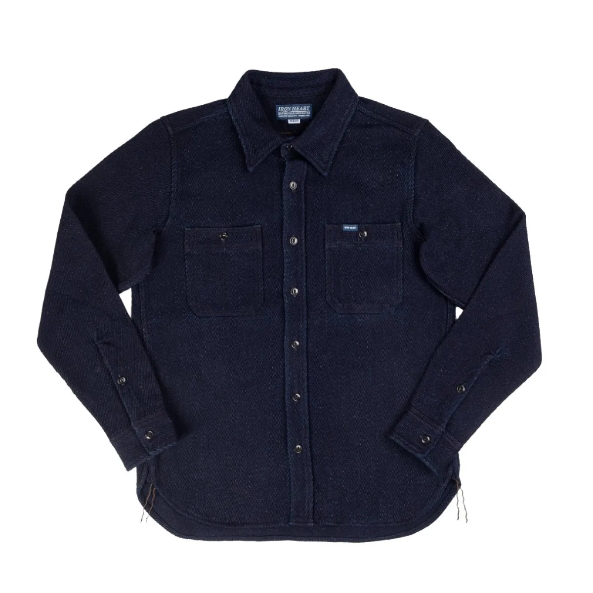 IHSH-288-IND 14oz Kersey Work Shirt Indigo sold by Brooklyn Clothing Co.