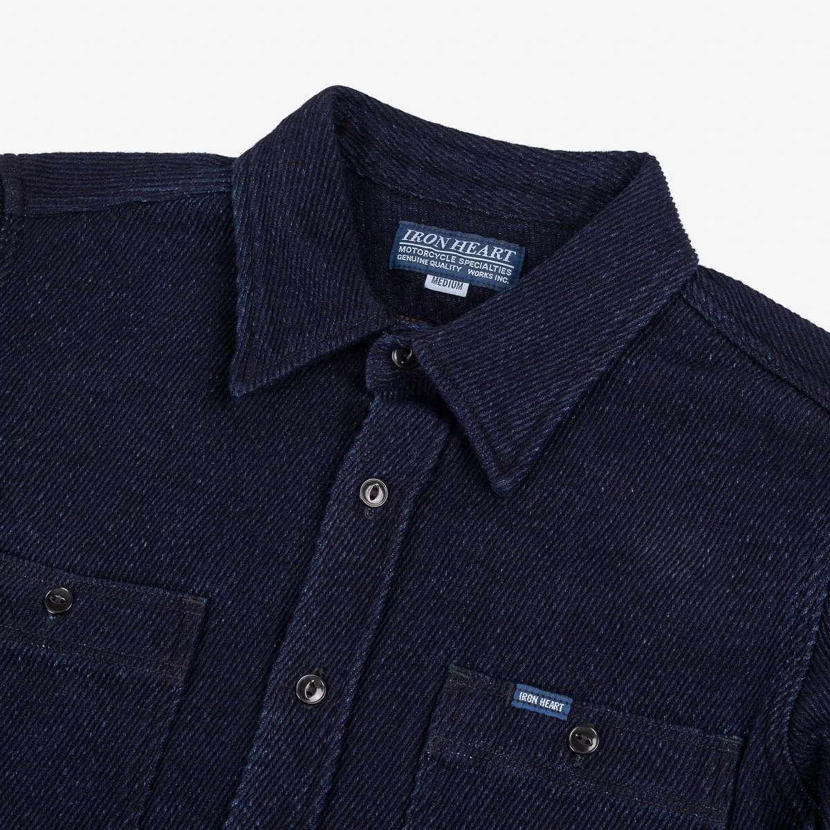 IHSH-288-IND 14oz Kersey Work Shirt Indigo sold by Brooklyn Clothing Co. product image thumbnail 2