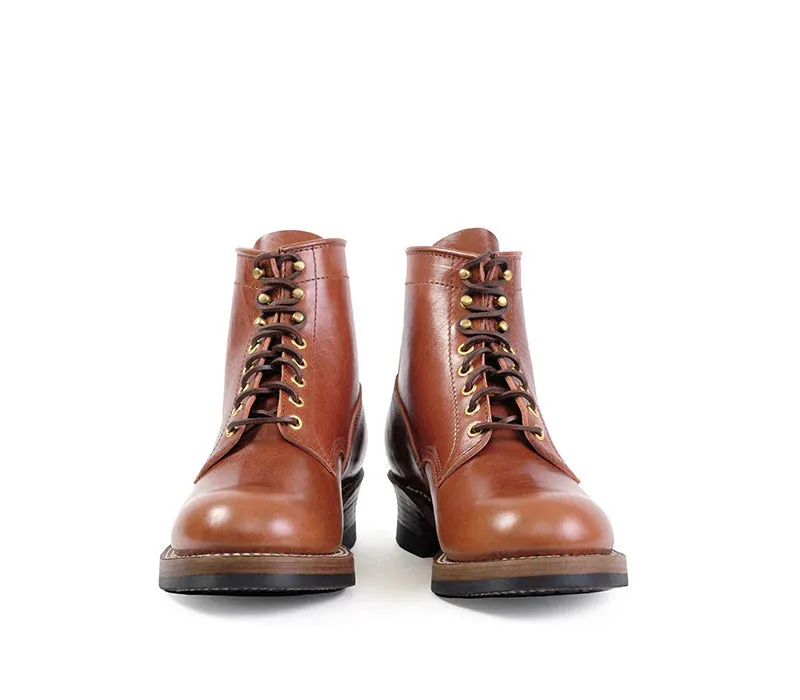 LK-032 Steel Gang Boot Shinki Hikaku Horsebutt Camel sold by Brooklyn Clothing Co. product image thumbnail 2