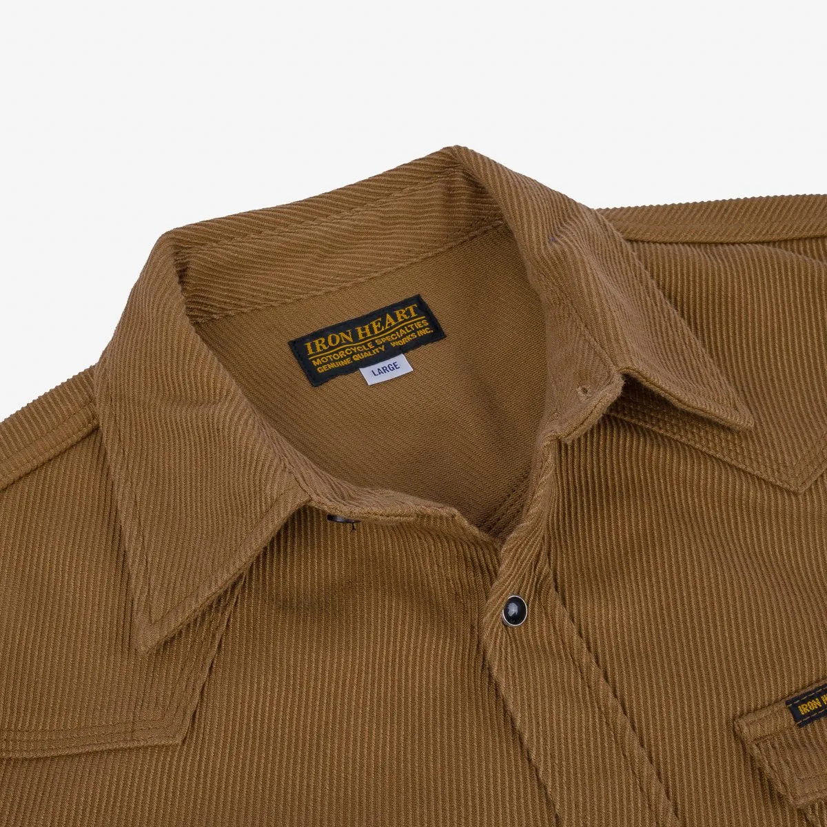 IHSH-234-CAM Kersey Western Shirt Camel sold by Brooklyn Clothing Co. product image thumbnail 4