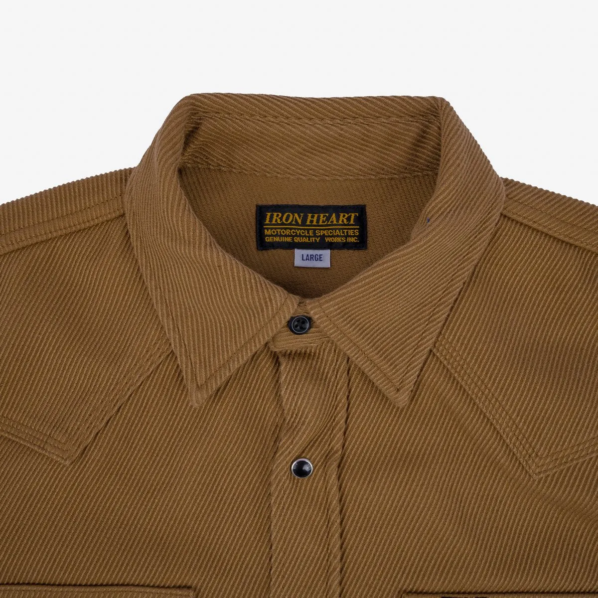 IHSH-234-CAM Kersey Western Shirt Camel sold by Brooklyn Clothing Co. product image thumbnail 3