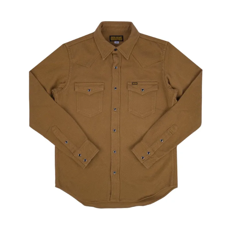 IHSH-234-CAM Kersey Western Shirt Camel sold by Brooklyn Clothing Co.