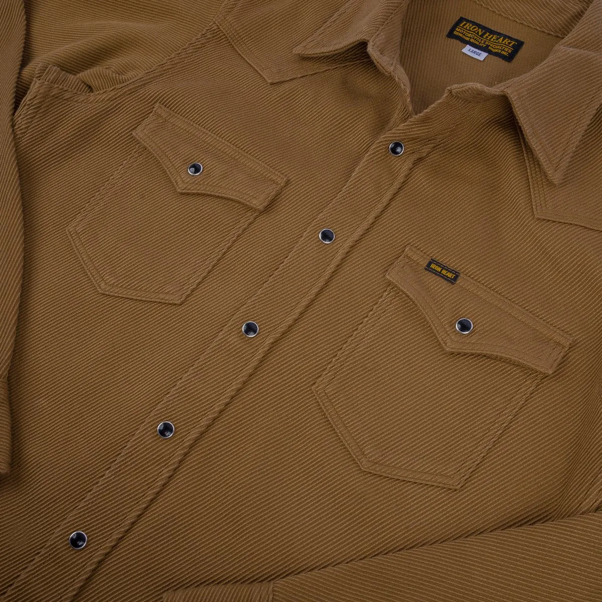 IHSH-234-CAM Kersey Western Shirt Camel sold by Brooklyn Clothing Co. product image thumbnail 5