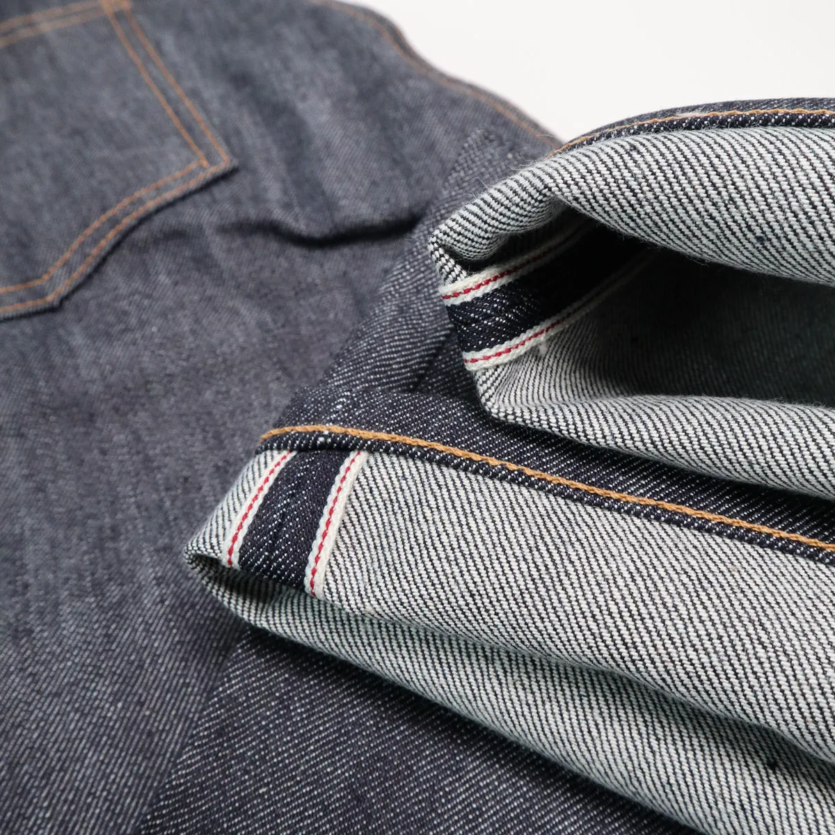 CT-100x Classic Taper Indigo Selvedge Denim sold by Brooklyn Clothing Co. product image thumbnail 4