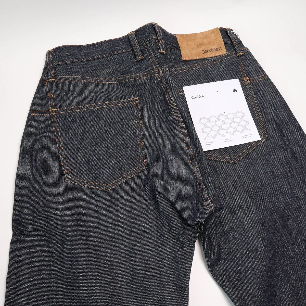 CS-100x Classic Straight Indigo Selvedge Denim sold by Brooklyn Clothing Co. product image thumbnail 2