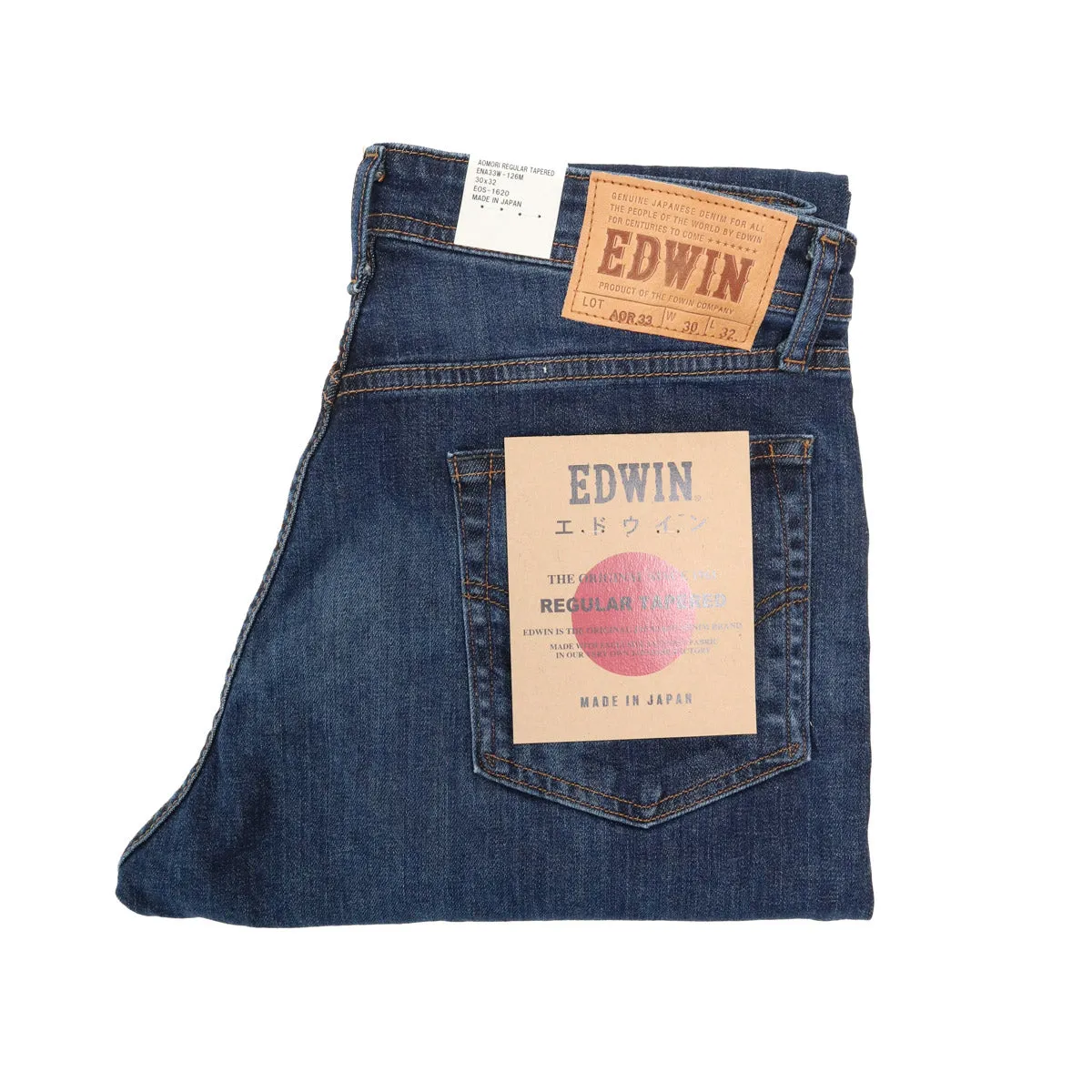 AOR33 Kurai Japanese Denim Regular Taper sold by Brooklyn Clothing Co.