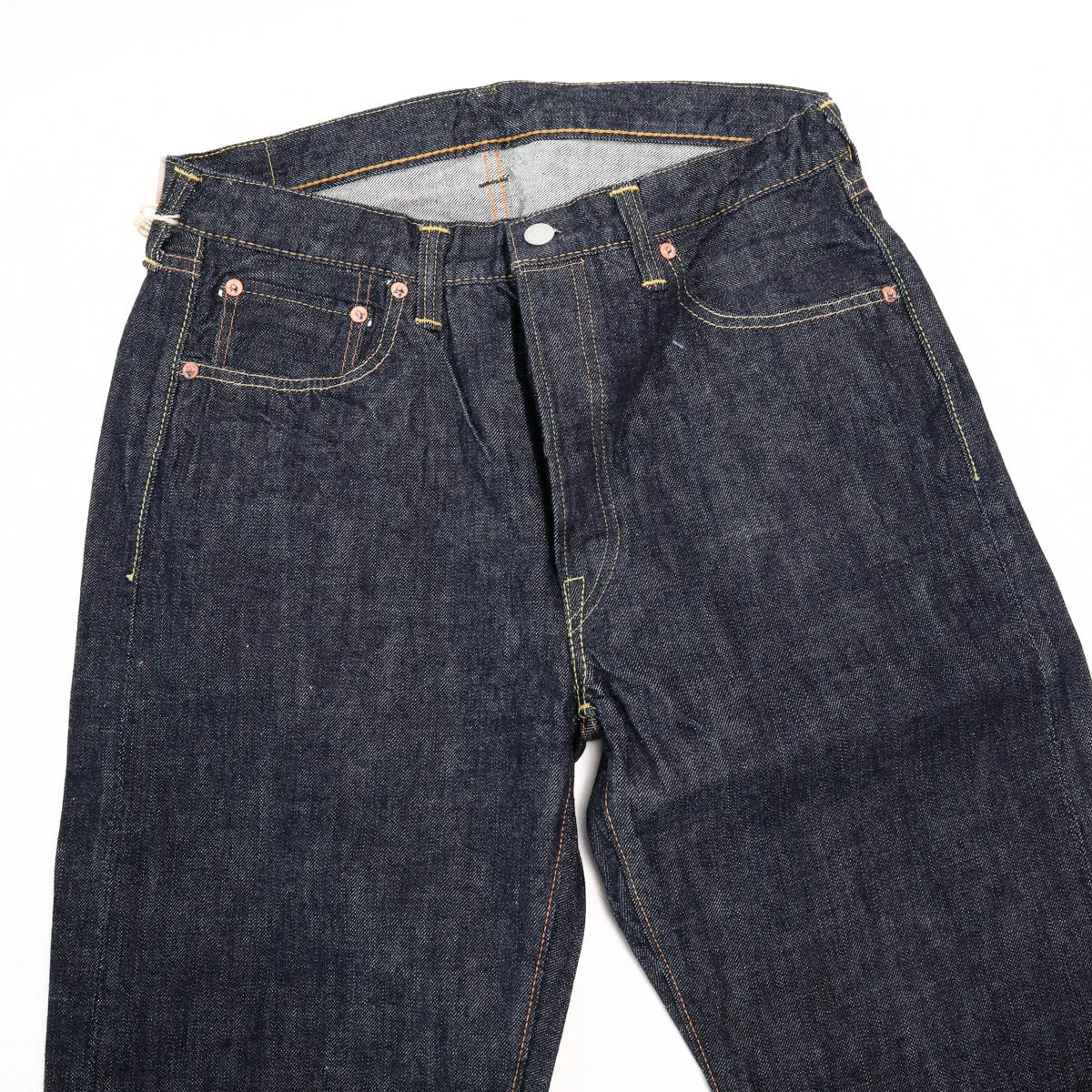 1101W Straight Selvedge Denim 13.7oz One Wash Indigo sold by Brooklyn Clothing Co. product image thumbnail 5