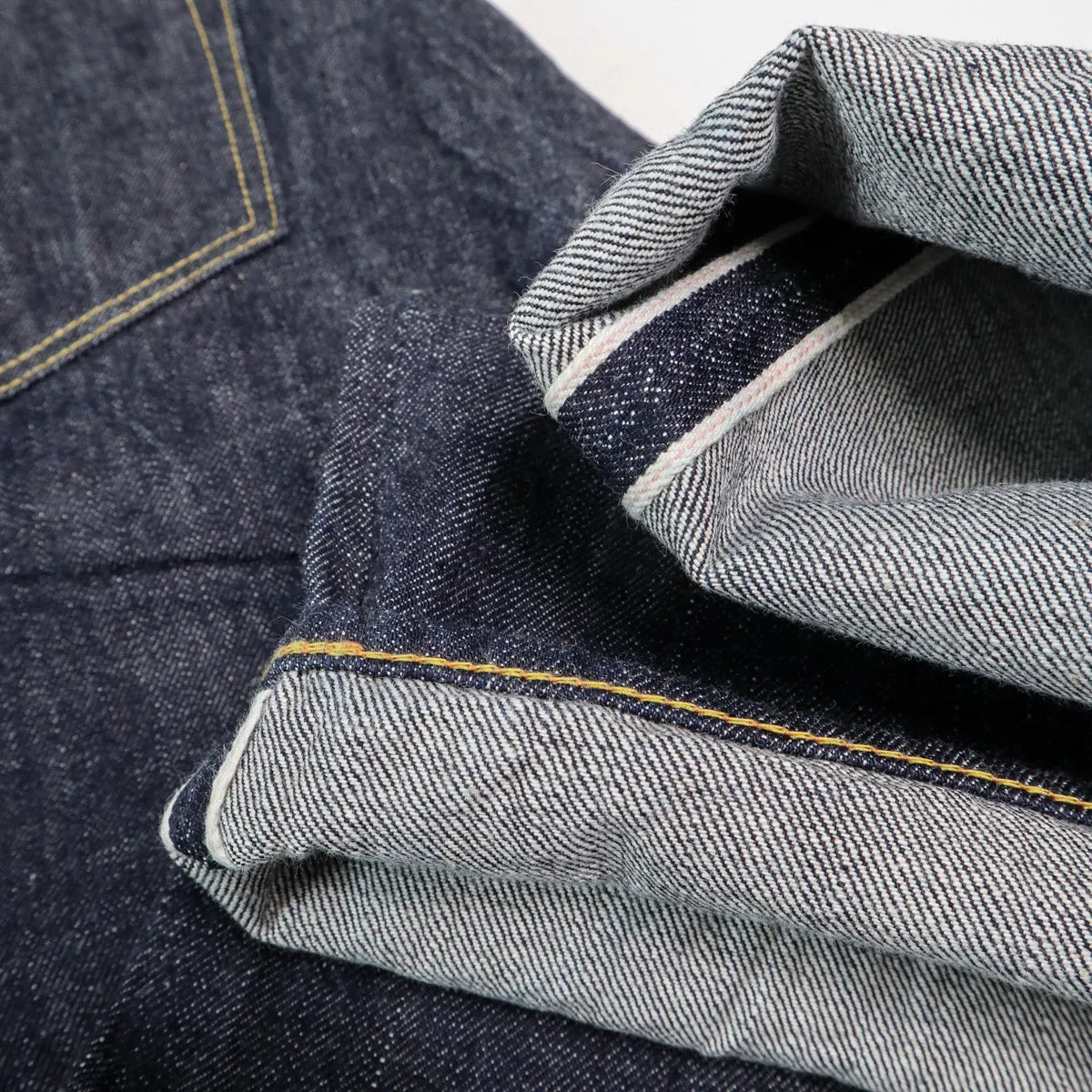 1101W Straight Selvedge Denim 13.7oz One Wash Indigo sold by Brooklyn Clothing Co. product image thumbnail 3