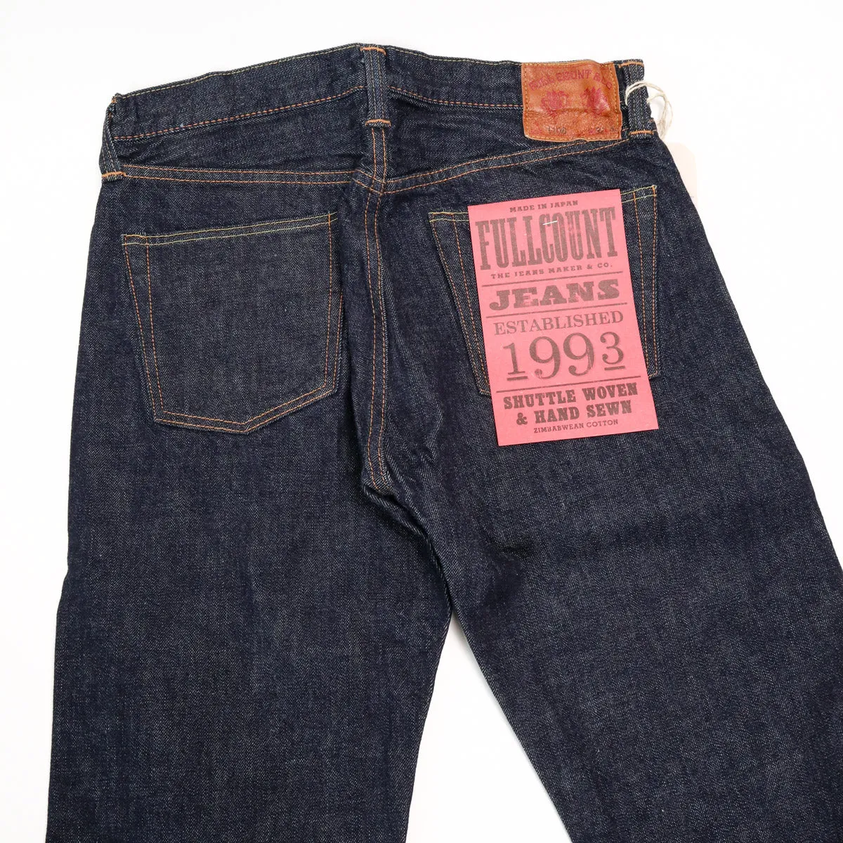 1108W Slim Straight Selvedge Denim 13.7oz One Wash Indigo sold by Brooklyn Clothing Co. product image thumbnail 5