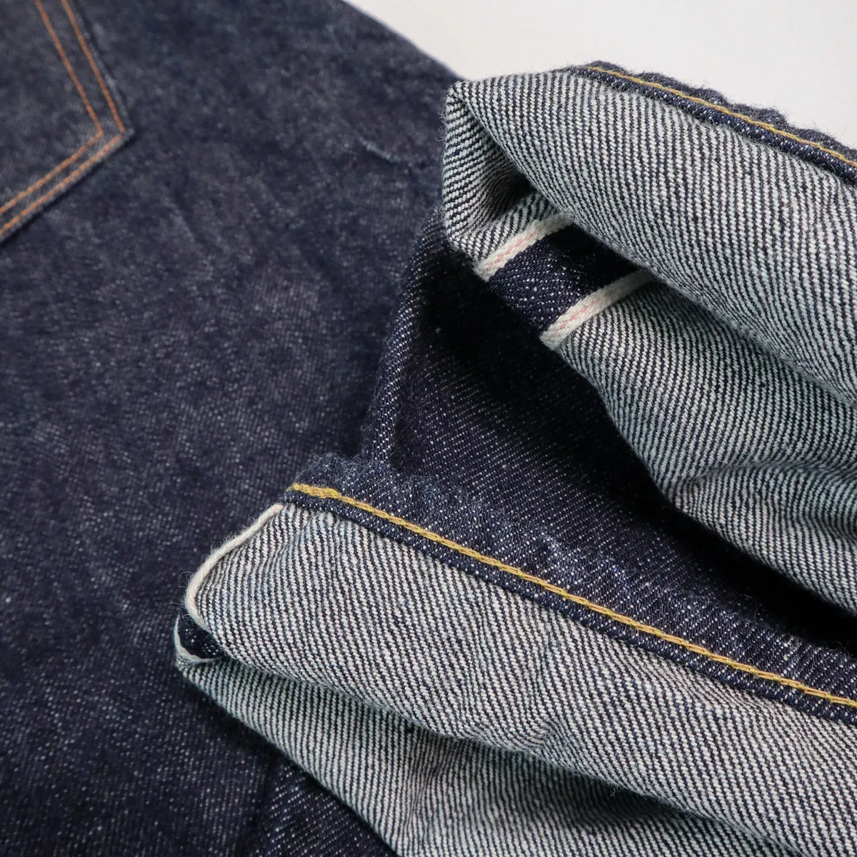 1108W Slim Straight Selvedge Denim 13.7oz One Wash Indigo sold by Brooklyn Clothing Co. product image thumbnail 3