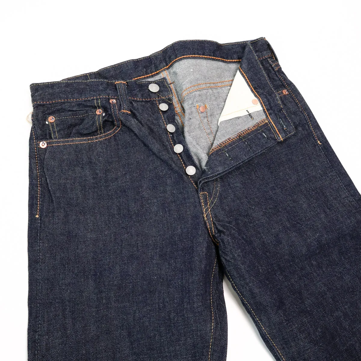 1108W Slim Straight Selvedge Denim 13.7oz One Wash Indigo sold by Brooklyn Clothing Co. product image thumbnail 4