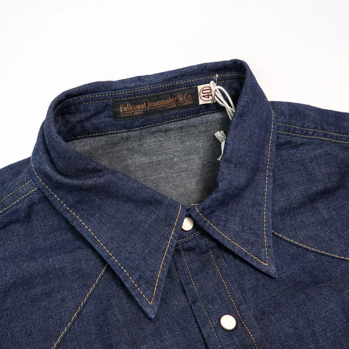 4894 Denim Western Shirt Indigo sold by Brooklyn Clothing Co. product image thumbnail 2
