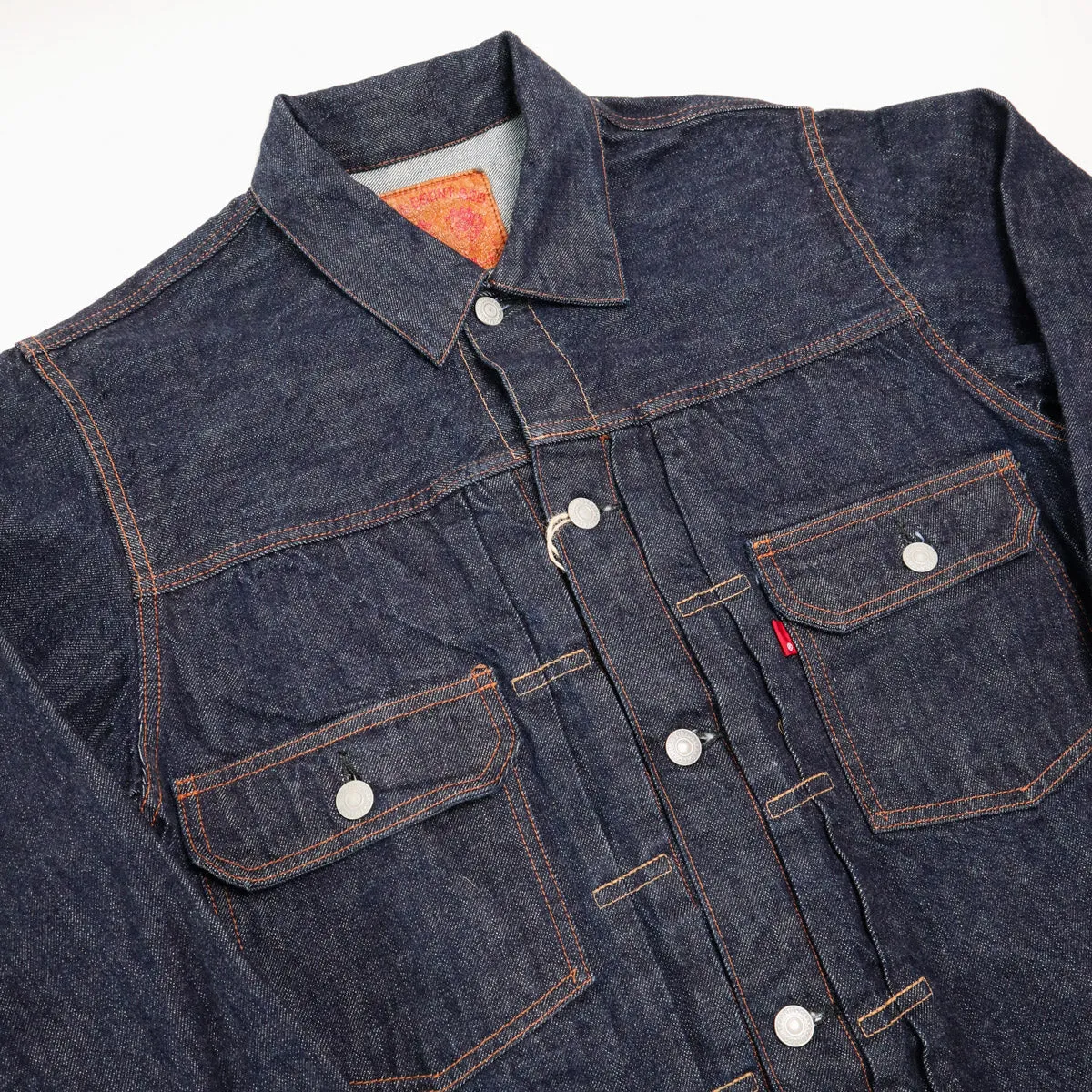 2102W Type 2 Selvedge Denim Jacket 13.7oz One Wash Indigo sold by Brooklyn Clothing Co. product image thumbnail 2