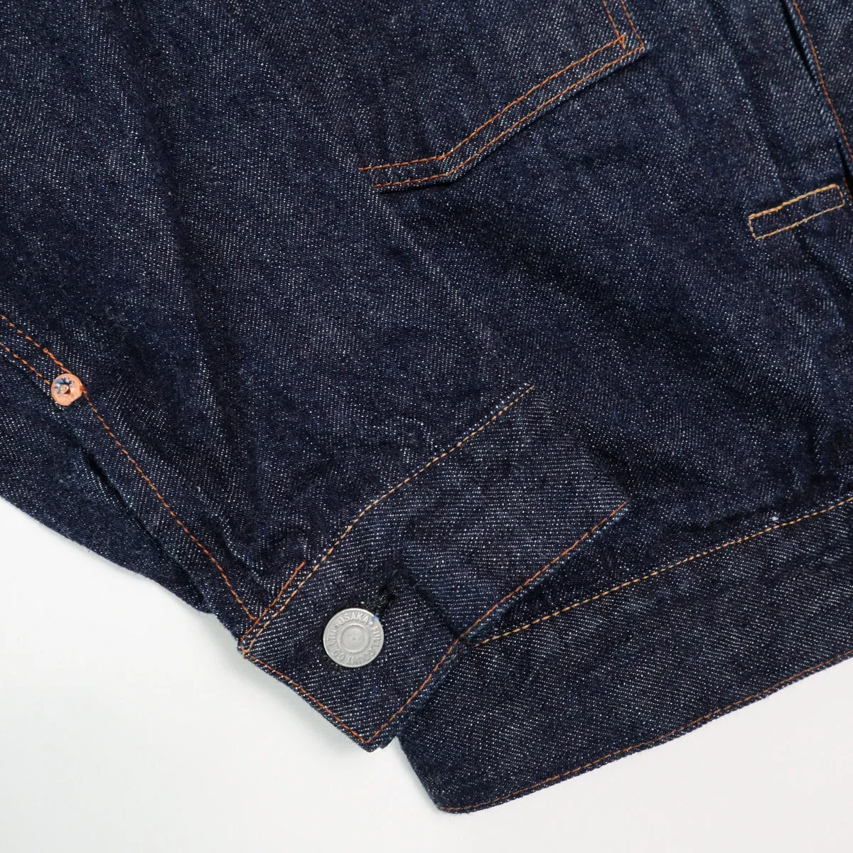 2102W Type 2 Selvedge Denim Jacket 13.7oz One Wash Indigo sold by Brooklyn Clothing Co. product image thumbnail 3