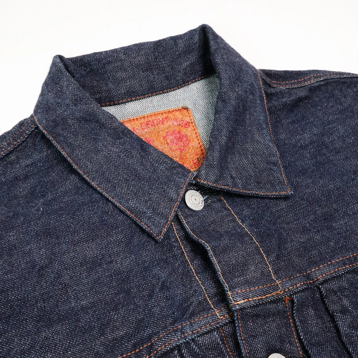 2102W Type 2 Selvedge Denim Jacket 13.7oz One Wash Indigo sold by Brooklyn Clothing Co. product image thumbnail 4