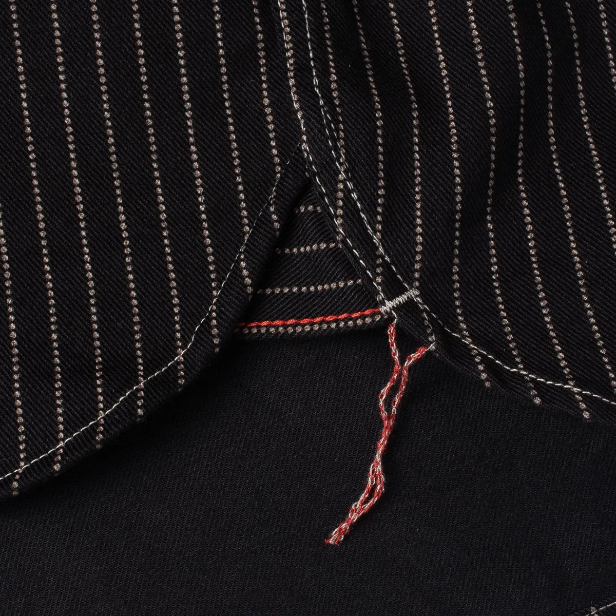 IHSH-266-BLK 12oz Wabash Work Shirt Black With Black Buttons sold by Brooklyn Clothing Co. product image thumbnail 5