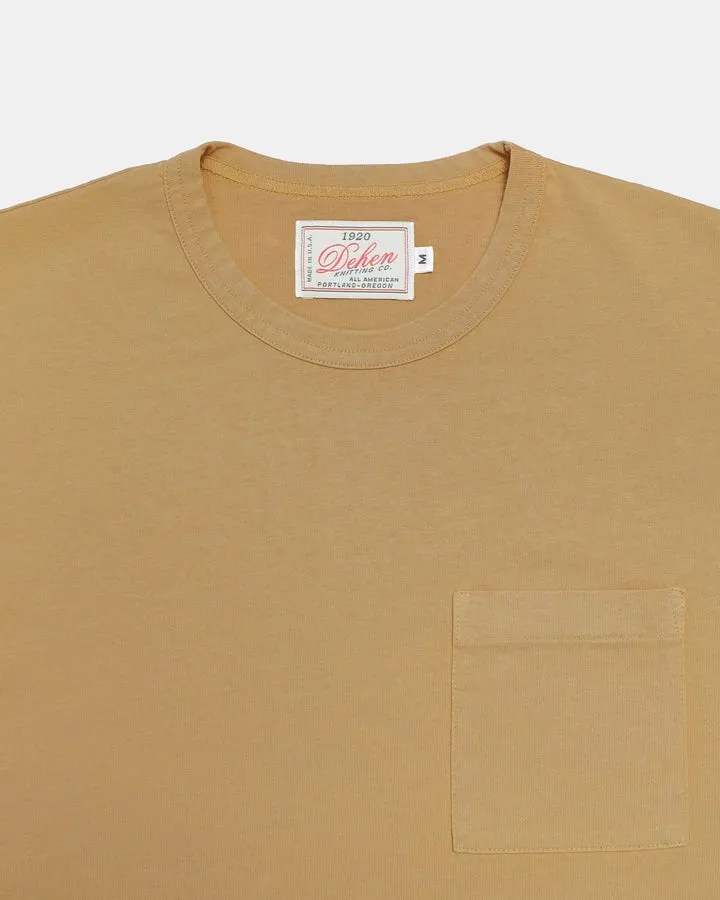 Heavy Duty Long Sleeve Tee Alvord Khaki sold by Brooklyn Clothing Co. product image thumbnail 2
