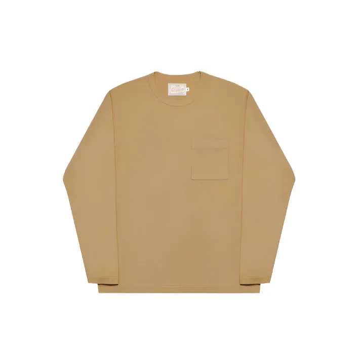 Heavy Duty Long Sleeve Tee Alvord Khaki sold by Brooklyn Clothing Co.