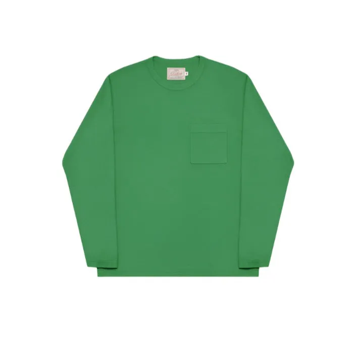 Heavy Duty Long Sleeve Tee Kelly Green sold by Brooklyn Clothing Co.