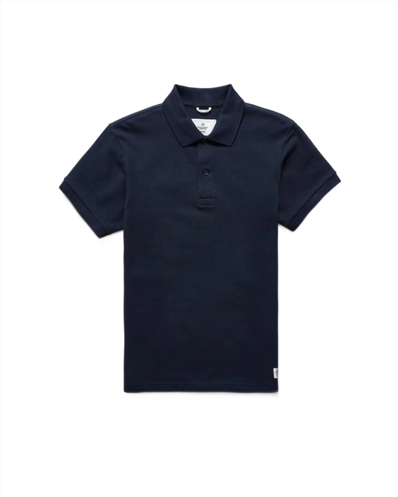 Athletic Pique Academy Polo Navy sold by Brooklyn Clothing Co.