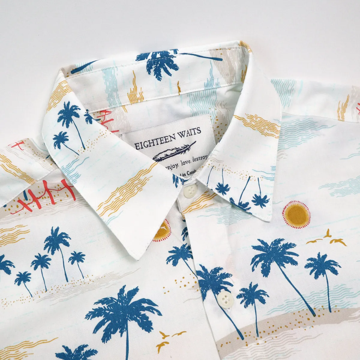 Short Sleeve Dylan Shirt Palm Islands sold by Brooklyn Clothing Co. product image thumbnail 2