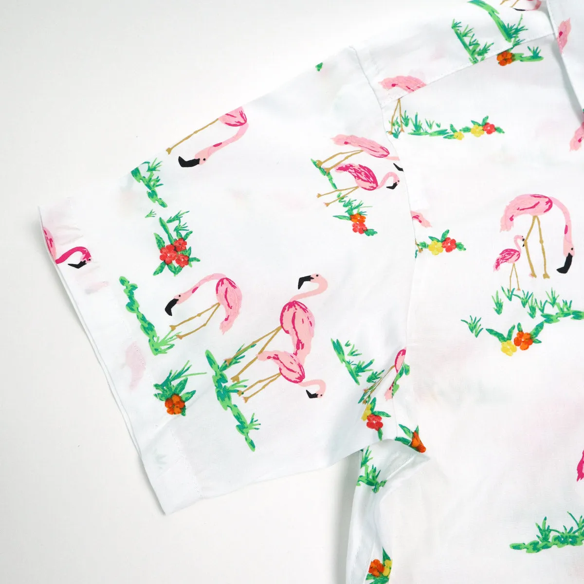 Short Sleeve Dylan Shirt Flamingo Fields sold by Brooklyn Clothing Co. product image thumbnail 3