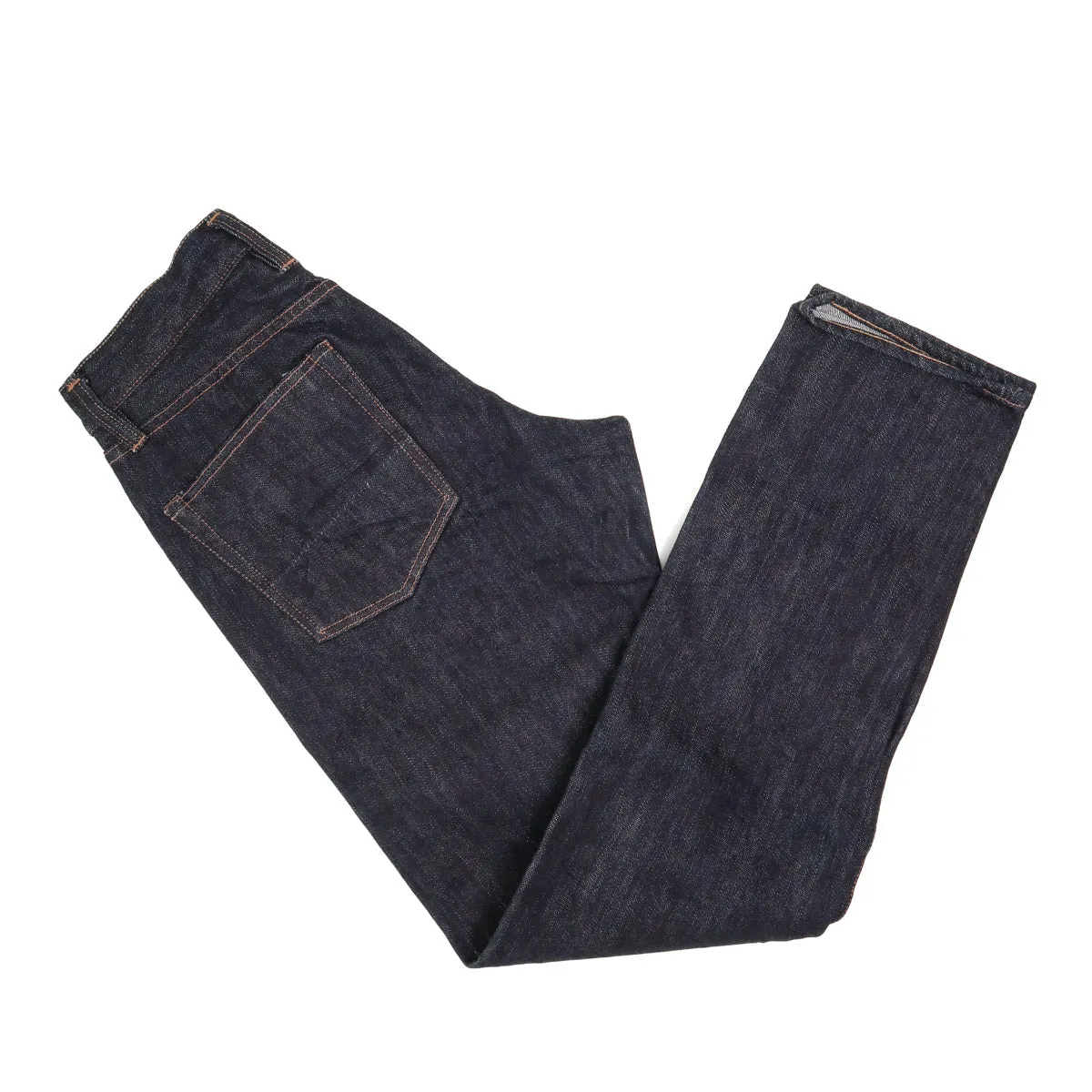 D1837 15oz Suvin Gold Selvedge Denim Relaxed Taper Indigo sold by Brooklyn Clothing Co. product image thumbnail 2
