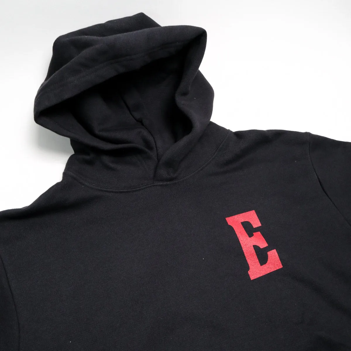 16oz Heavyweight Varsity Hoodie Black sold by Brooklyn Clothing Co. product image thumbnail 3