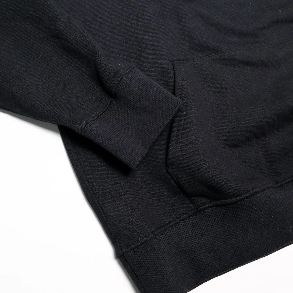 16oz Heavyweight Varsity Hoodie Black sold by Brooklyn Clothing Co. product image thumbnail 4