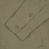 IHSH-385-BEI 9oz Herringbone Military Shirt Beige sold by Brooklyn Clothing Co.