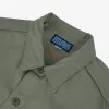 IHSH-385-ODG 9oz Herringbone Military Shirt Olive Drab Green sold by Brooklyn Clothing Co.