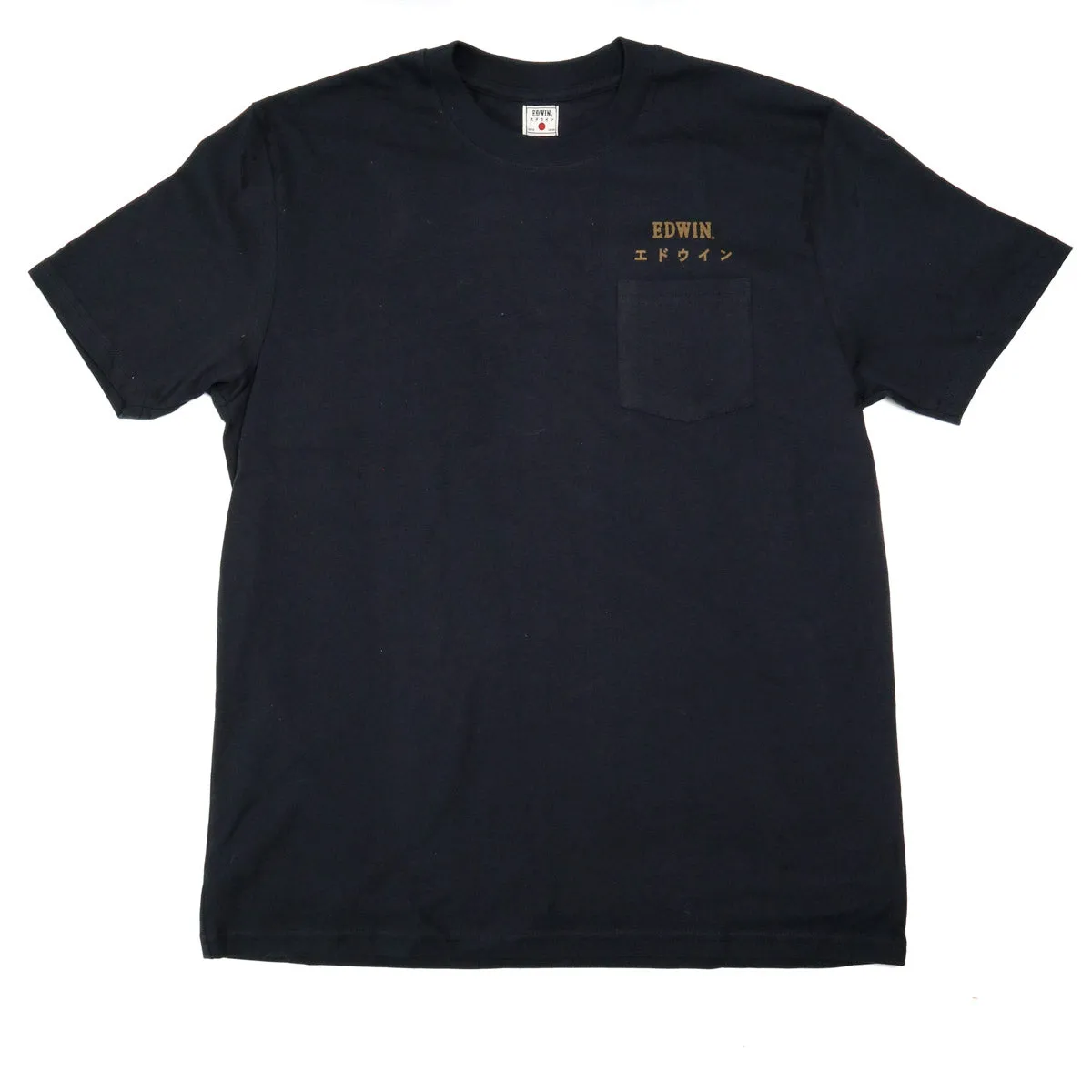 18S Edwin Logo Tee Black sold by Brooklyn Clothing Co.