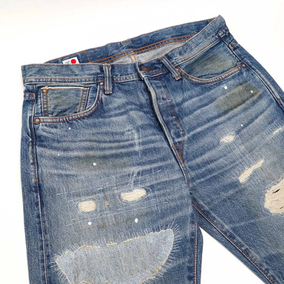 AKT33 Rip x Repair x Relic 13.5oz Japanese Selvedge Denim Regular Taper sold by Brooklyn Clothing Co. product image thumbnail 5