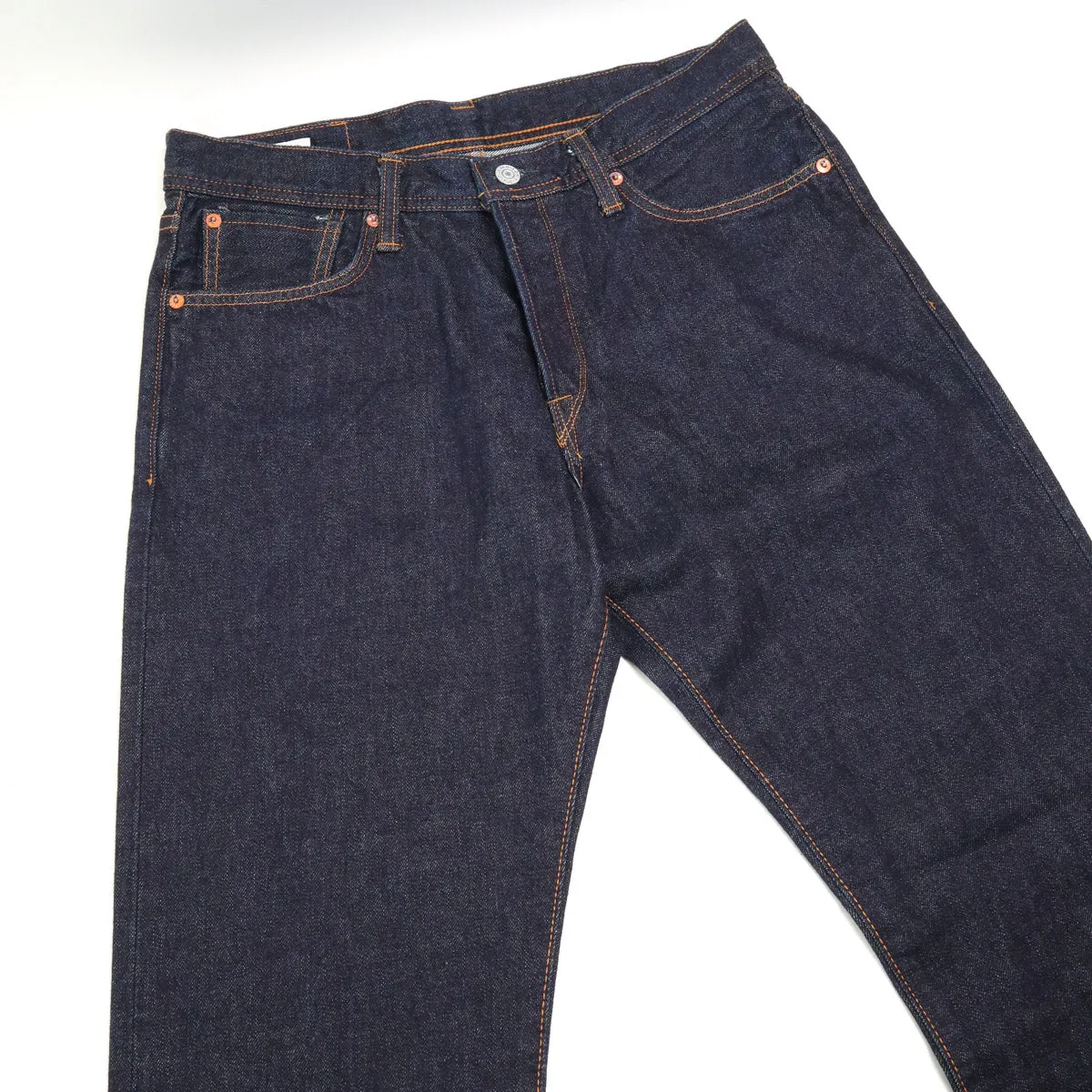 AKT03 Blue Wet 13.5oz Japanese Selvedge Denim Regular Straight sold by Brooklyn Clothing Co. product image thumbnail 4