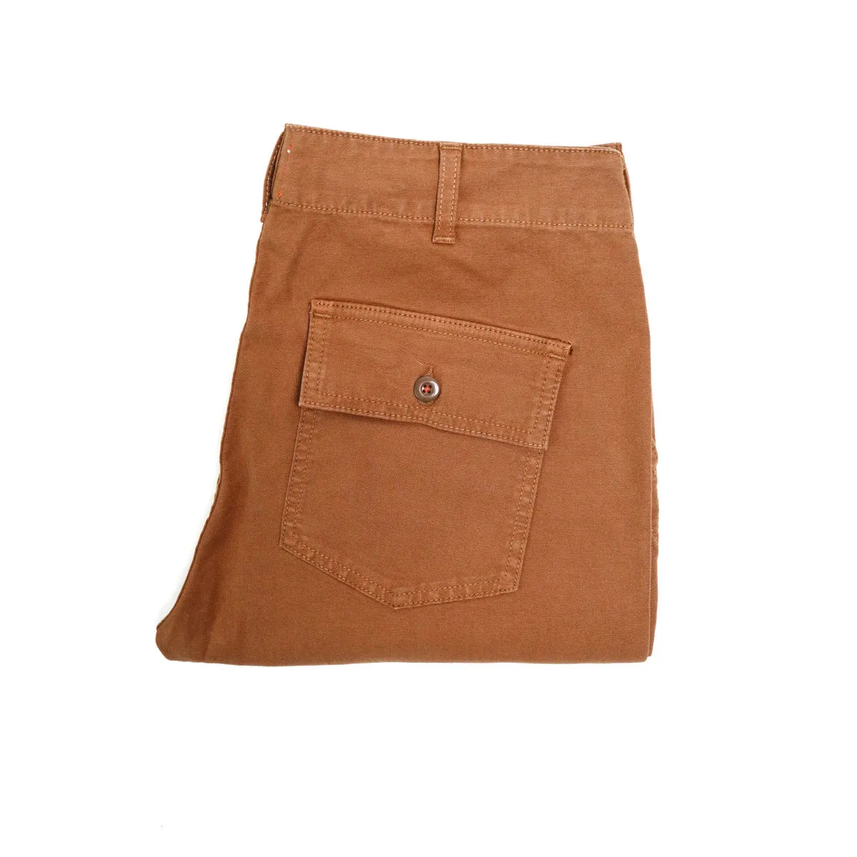The Fatigue Pant Stretch Oxford Whiskey sold by Brooklyn Clothing Co.